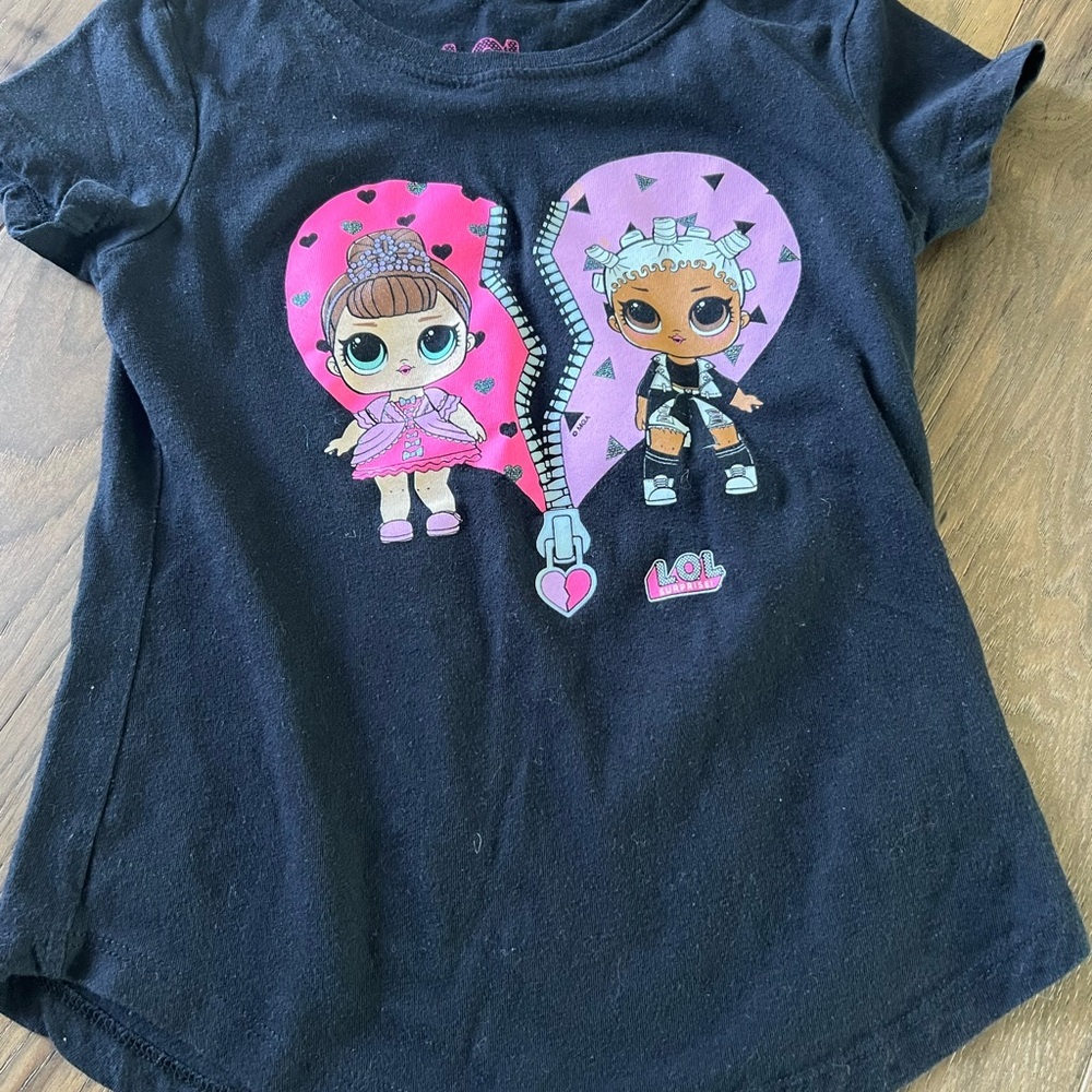 LOL Surprise Graphic Tee Shirt Girls 6/6X